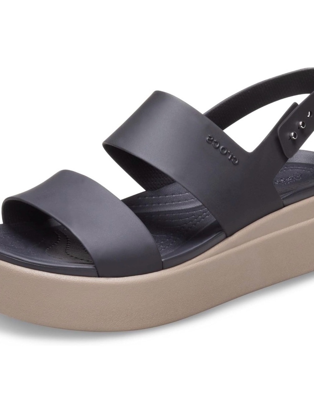 NWT Brooklyn Low Wedge Crocs Women’s Size 9 - Picture 4 of 10